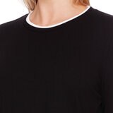 S.C. & CO. Blusa para Dama Negro Extra Grande