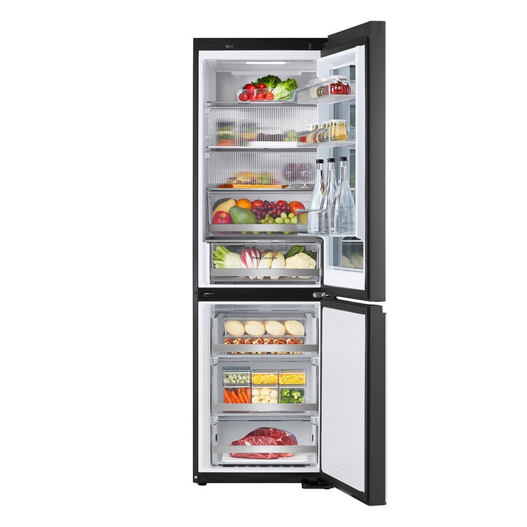 LG Refrigerador Instaview 12' Bottom Mount
