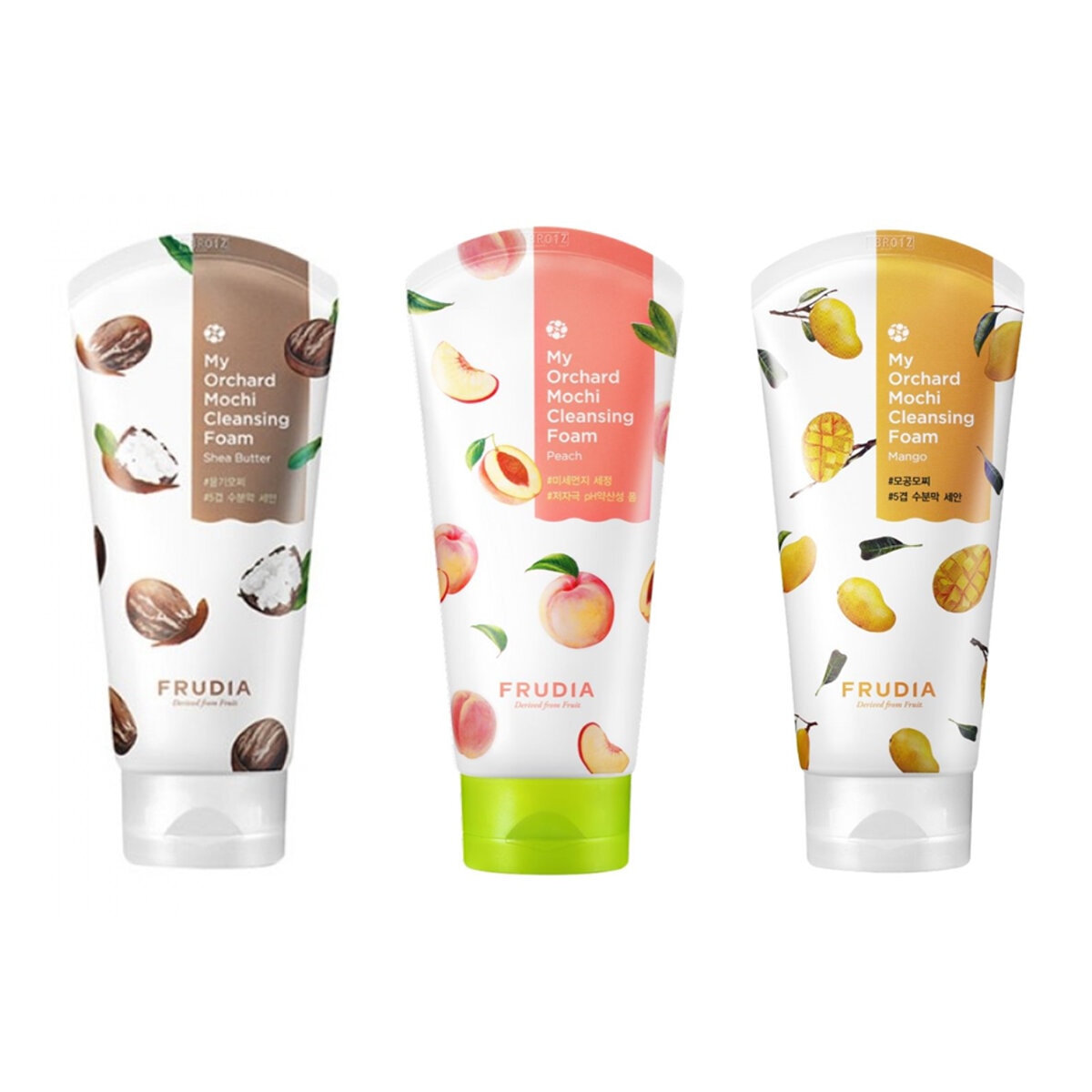 Frudia, Espumas Faciales Limpiadoras 3 piezas