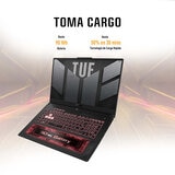 ASUS TUF Gaming Laptop 15.6" Full HD AMD Ryzen 5 16GB 1TB SSD