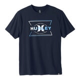 Hurley Playera para Caballero Azul Extra Grande