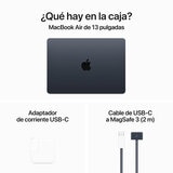 Apple MacBook Air 13" Chip M3 512GB Medianoche
