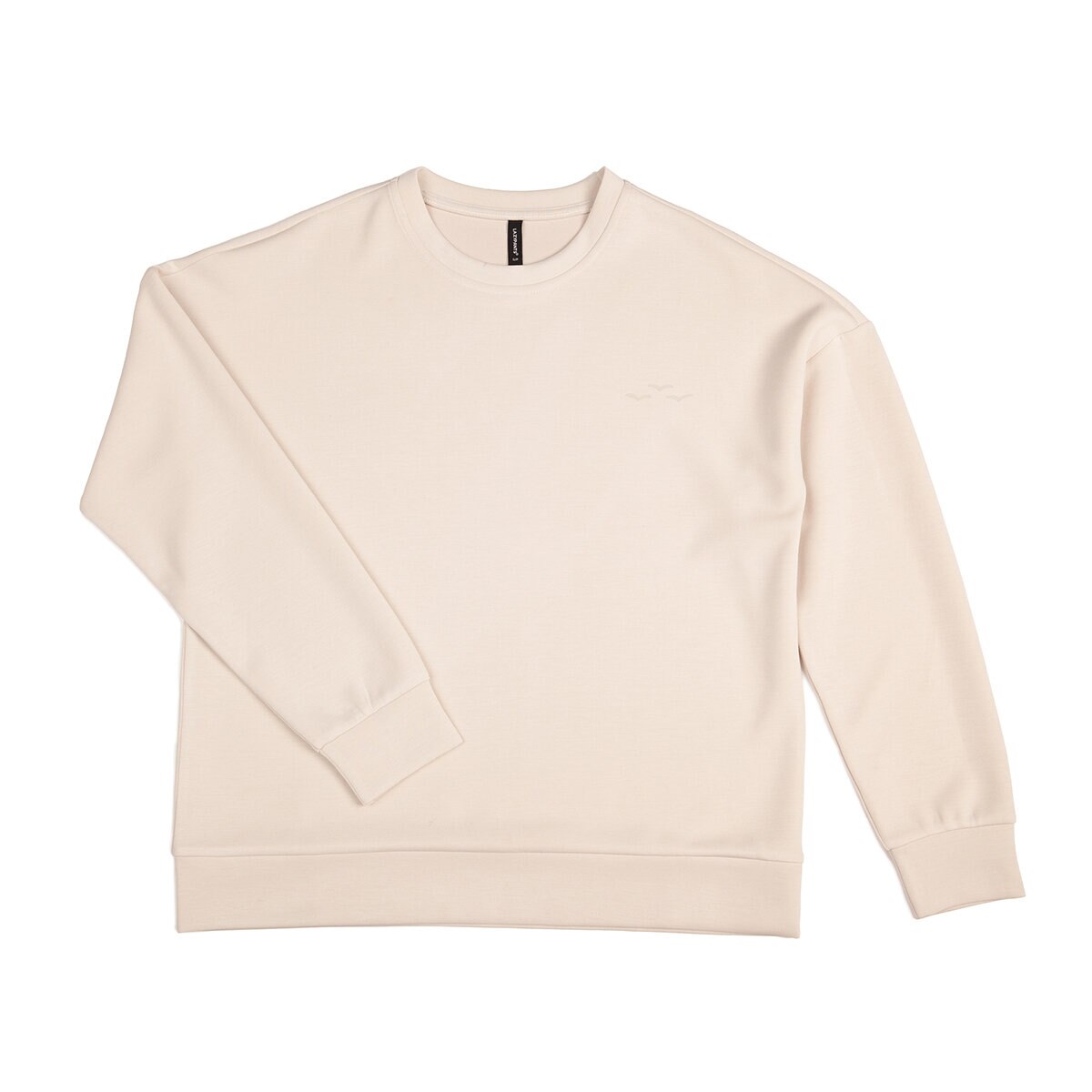 LazyPants Sudadera para Dama Crema Grande