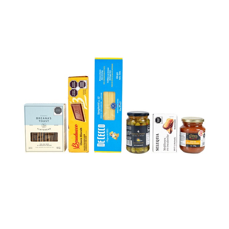 Canasta Gourmet 7 piezas Canasta Gourmet 7 piezas
