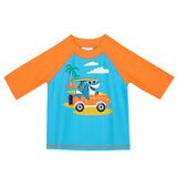 Saint Eve Traje de baño para Niños o Niñas Tiburón Naranja 5 Años