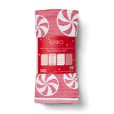 Caro Home, Toallas de Cocina, 8 Piezas, Rojo y Blanco Caro Home, Toallas de Cocina, 8 Piezas, Rojo y Blanco