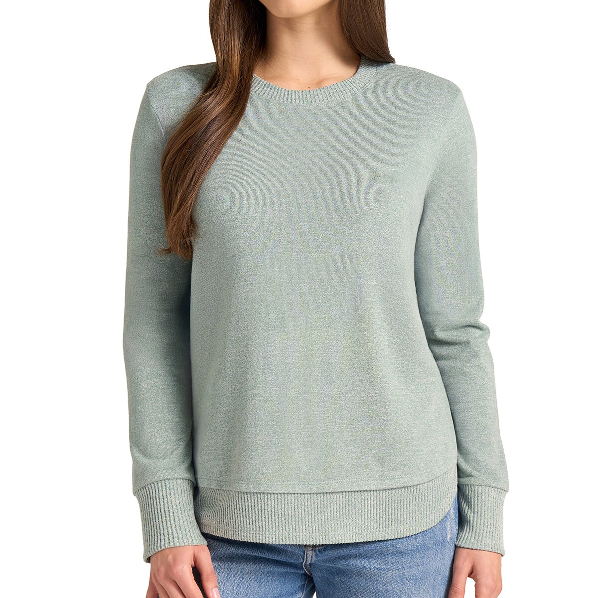 Matty M Suéter para Dama Verde Grande