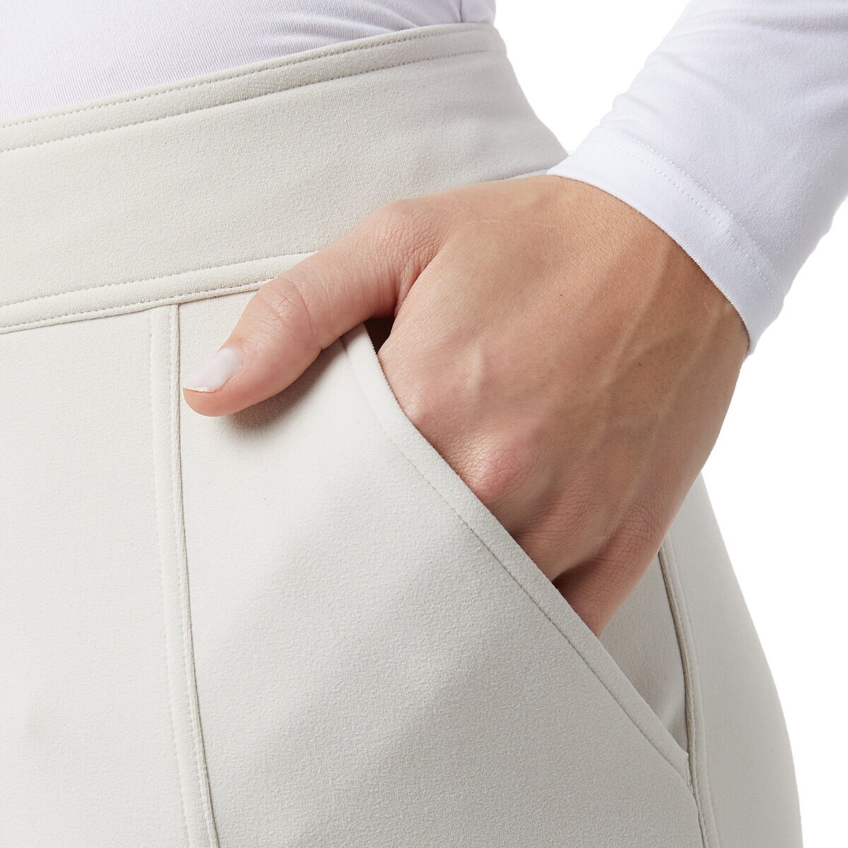 32 Degrees Heat Pants para Dama Beige Extra Grande