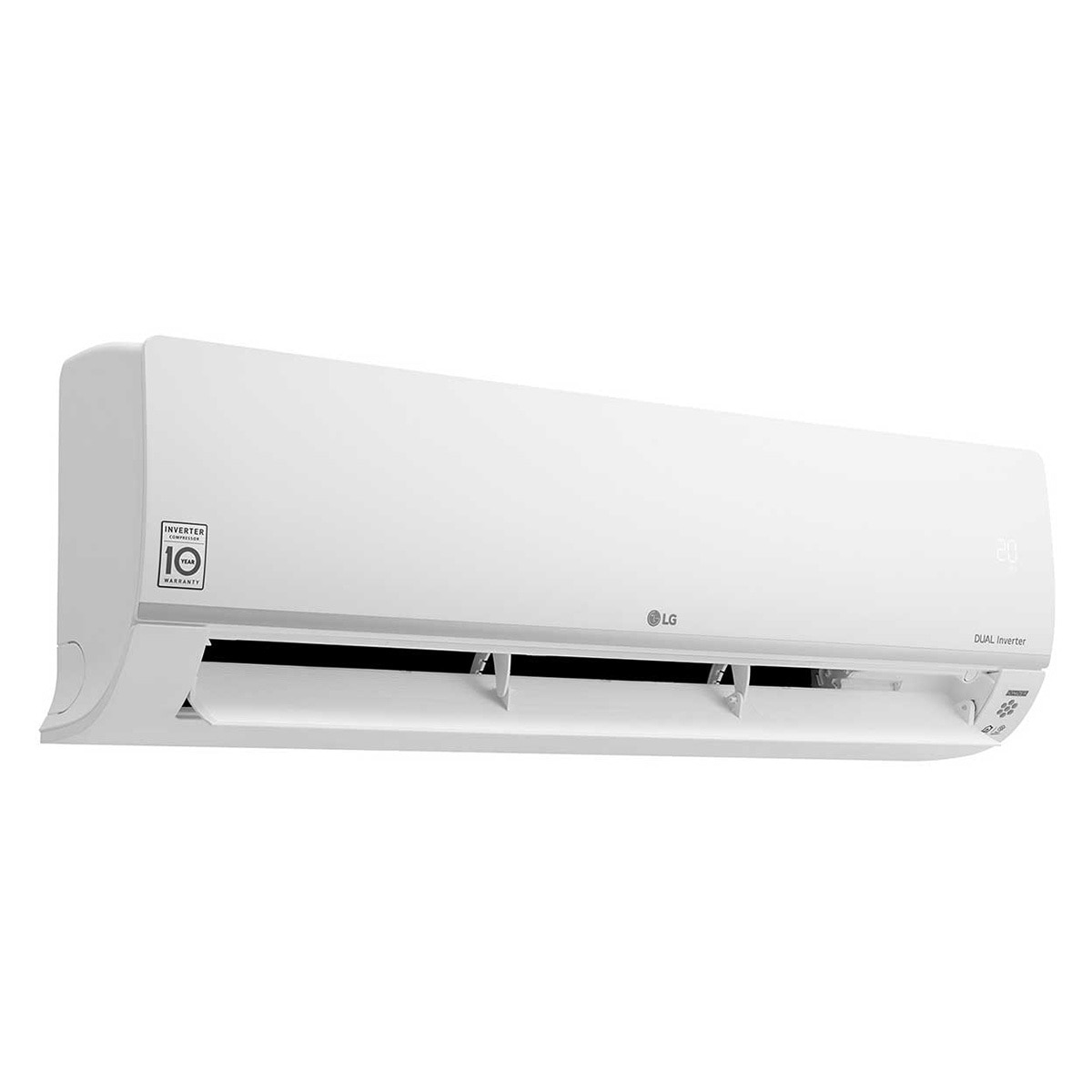 LG, Aire acondicionado DualCool enfriamiento inverter Plus, 18,000 BTU ,19.50 SEER 