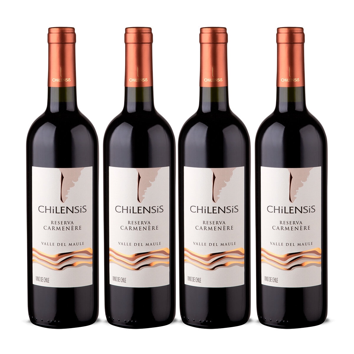 Vino Tinto Chilensis Reserva 4/750ml 