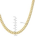 Cadena de Eslabones, Oro Amarillo de 14K Cadena de Eslabones, Oro Amarillo de 14K