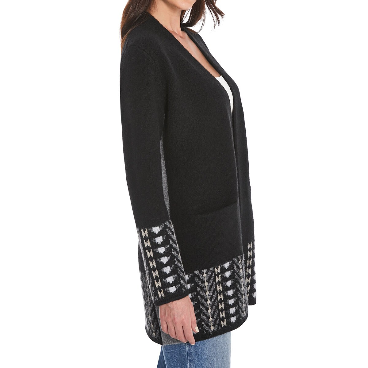 Frye Suéter para Dama Negro Extra Chica