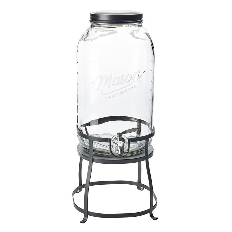 Mason®Craft &More, dispensador de agua de vidrio, 11L Costco México