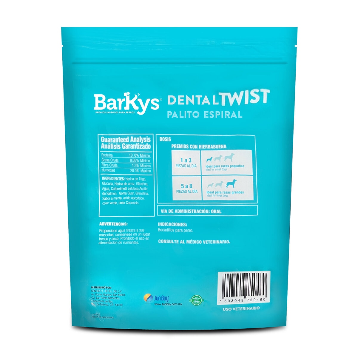 BarKys Dental Twist Premio para Perros 1 Kg
