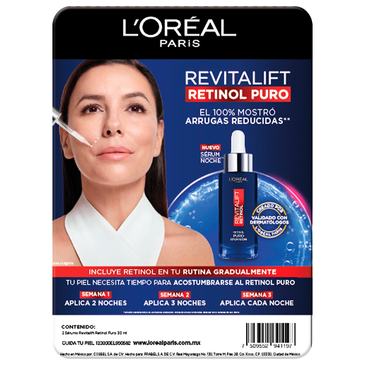 L'Oréal Paris Serum de Retinol 2 pzas