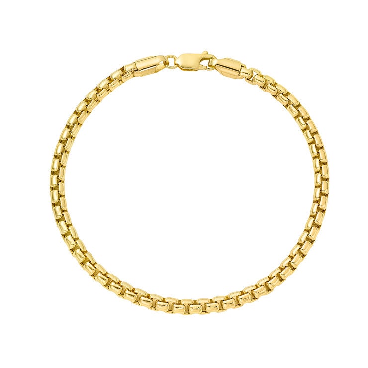 Pulsera de Oro Amarillo, 14K Pulsera de Oro Amarillo, 14K