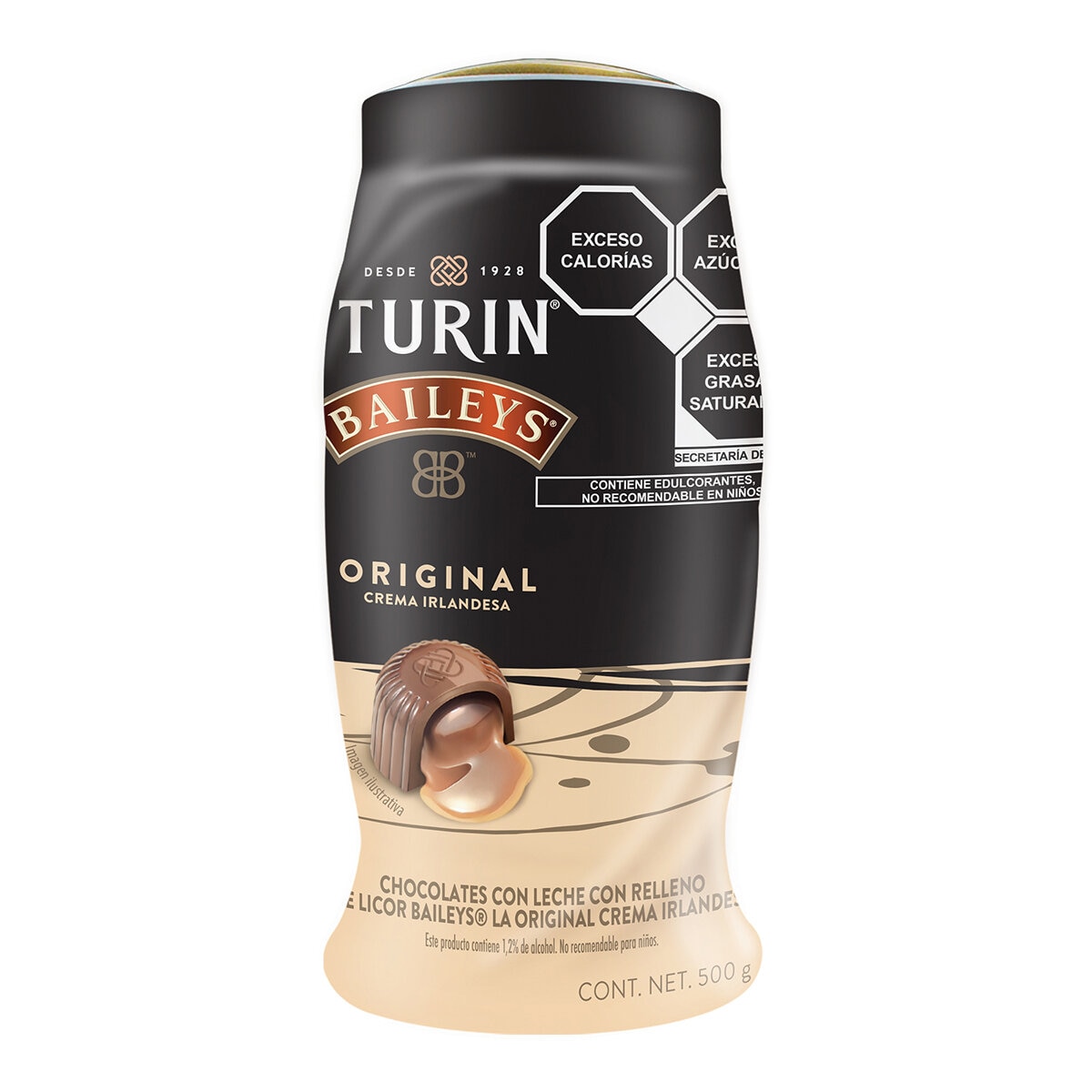 Turín Chocolates con Relleno de Licor Bailey's 500 g