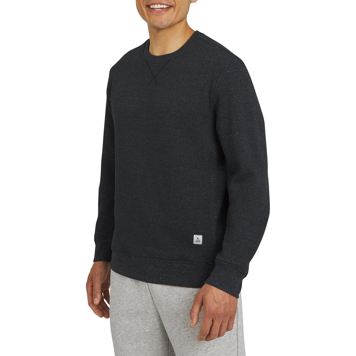 Eddie Bauer Sudadera para Caballero Gris Extra Grande