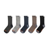 Weatherproof Calcetines para Caballero 5 pares Gris Weatherproof Calcetines para Caballero 5 pares Gris