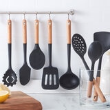 MIU Juego de Utensilios de Silicona 8 piezas, Varios Colores