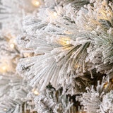 Árbol de Navidad Nevado Pre-Iluminado 2.2m con 1,150 Luces Radiant Micro LED