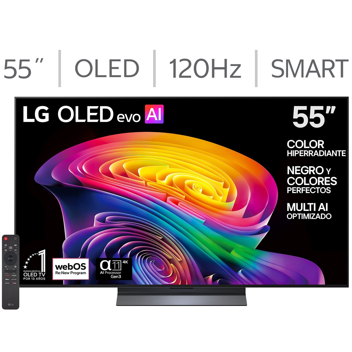 LG Pantalla 55" OLED 4K Smart TV LG Pantalla 55" OLED 4K Smart TV