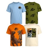 Playera 4 piezas para Niños o Niñas Varias Tallas y Colores