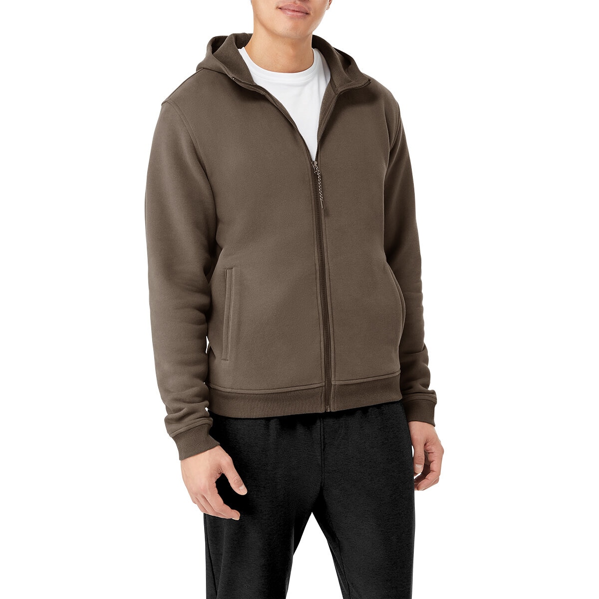 Kirkland Signature Sudadera para Caballero Café Chica