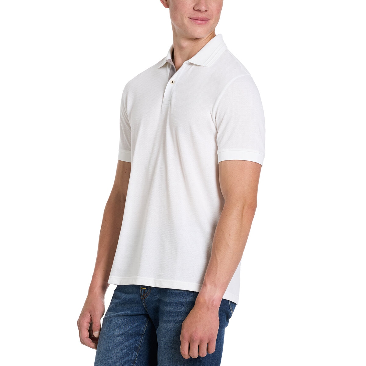 Scotch & Soda Polo para Caballero Blanco Grande