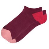 K. Bell Calcetines para Dama 10 piezas Rojo