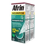 Afrin No Drip, Oximetazolina Suspensión Nasal 0.5mg/ml 2 piezas con 15ml c/u