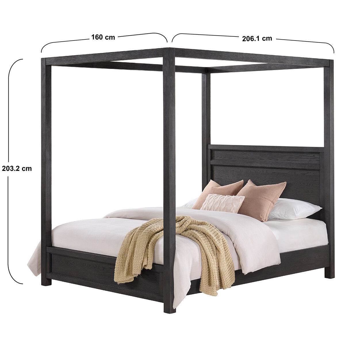 Universal Broadmoore, Cama Tamaño Queen Con Dosel