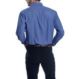 Chaps Camisa para Caballero Azul Cuello 15/15.5 Manga 32/33