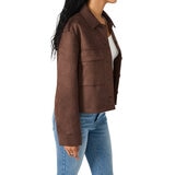 Steve Madden Chamarra tipo gamuza para Dama Café Mediana Steve Madden Chamarra tipo gamuza para Dama Café Mediana