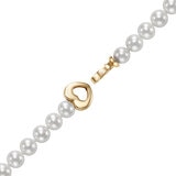 Pulsera de Perlas Cultivadas 6.5-7.0mm, Oro Amarillo de 14k