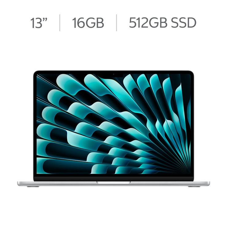 Apple MacBook Air 13" M5 16GB 512GB SSD Plata Apple MacBook Air 13" M5 16GB 512GB SSD Plata