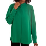 Mario Serrani Italy Blusa para Dama Verde Extra Chica