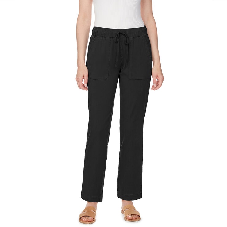 Buffalo David Bitton Pantalón para Dama Negro Grande