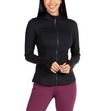 Avalanche Chamarra Deportiva para Dama Negro Extra Chica