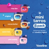 Vaseline Bálsamo para Labios 8 Mini Tarros de 7g c/u Vaseline Bálsamo para Labios 8 Mini Tarros de 7g c/u