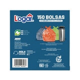 Logar Bolsas para Basura 150 pzas de 49 l
