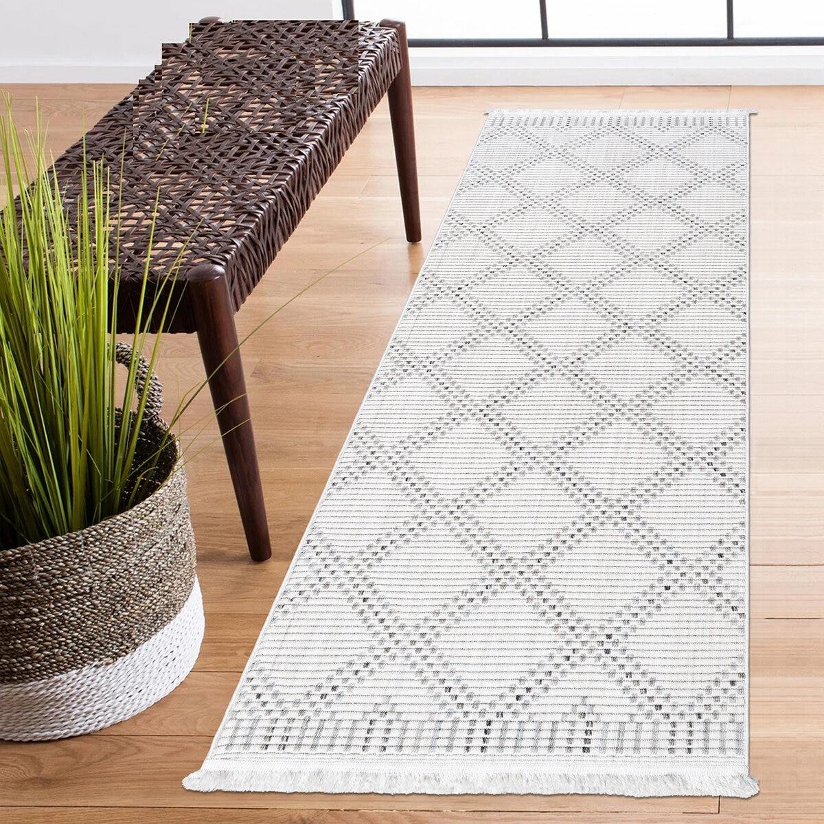 Serenity, Tapete Decorativo 79 cm x 229 cm, Celine Cream Gray Serenity, Tapete Decorativo 79 cm x 229 cm, Celine Cream Gray