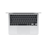 Apple MacBook Air 13" Chip M3 512GB Plata CPU de 8 núcleos GPU de 10 núcleos Memoria unificada de 24GB