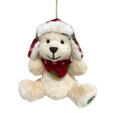 Ornamentos Navideños de Peluche para Colgar 6 Piezas, Set de Osos
