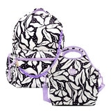 Mochila con Lonchera Kiut Norma Dark Paradise