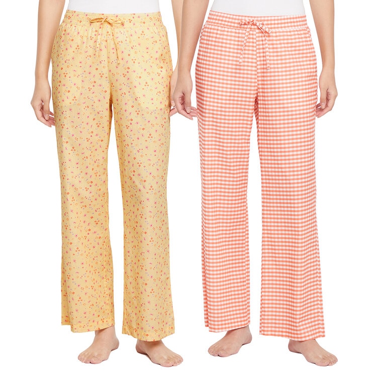 Wildfox Conjunto de Pantalones de Pijama para Dama Varias Tallas y Colores