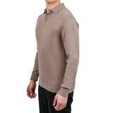 United Colors of Benetton Suéter tipo polo para Caballero Café Grande
