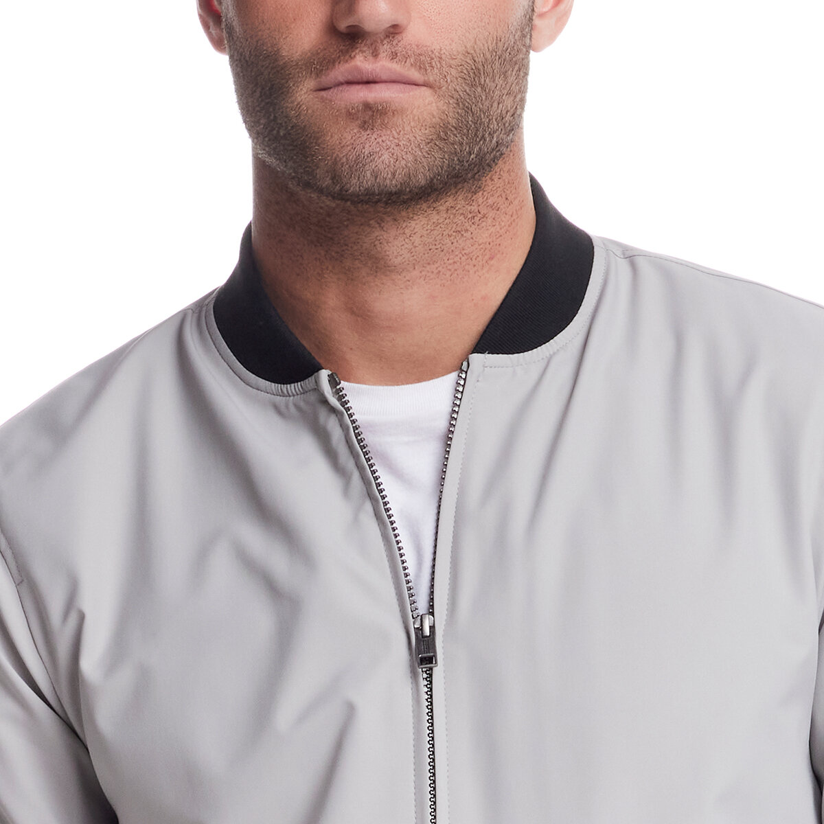 Weatherproof Vintage Chamarra para Caballero Gris Chica