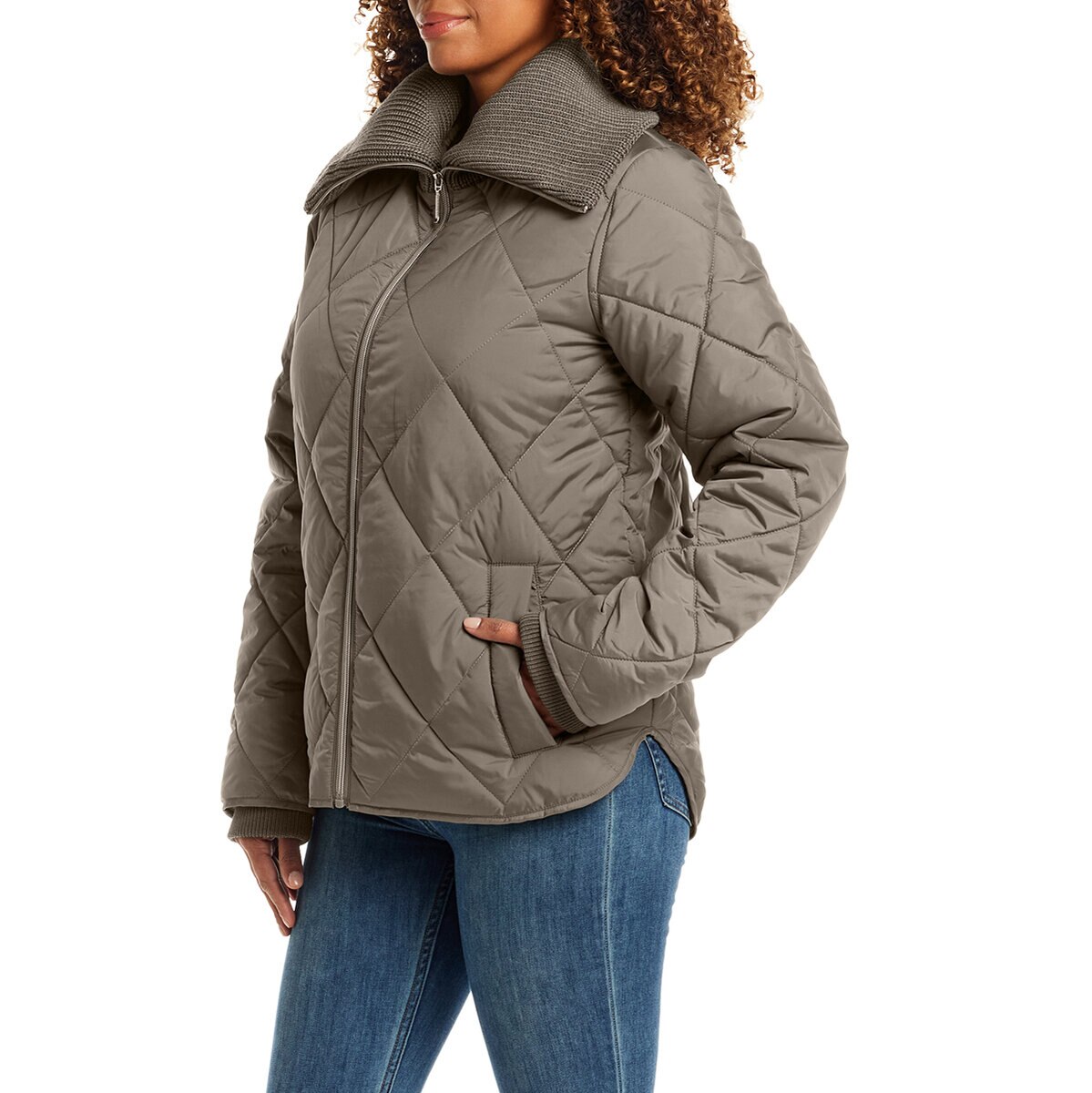 Weatherproof Chamarra para Dama Café Grande Weatherproof Chamarra para Dama Café Grande