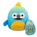 Squishmallows Set de 8 Muñecos de Peluche de 12.7cm- Colección Animales Exóticos